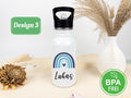 personalisierte trinkflasche kinder - Regenbogen Junge